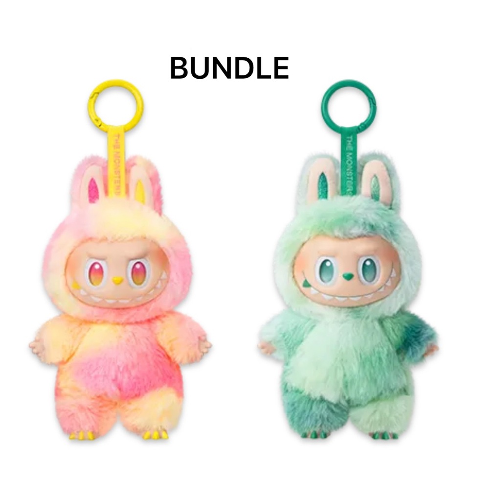 Sealed Labubu Big into Energy Loyalty and Serenity Vinyl Plush Keychain BIE